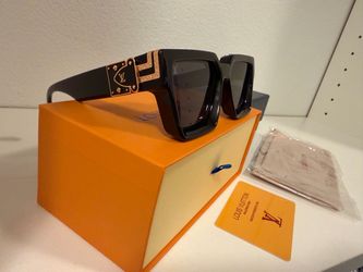 New lv sunglasses black and gold Millionaire
