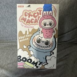 LABUBU THE MONSTERS - Exciting Macaron Vinyl Face LYCHEE BERRY