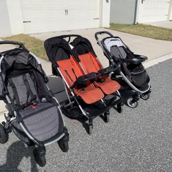 2 Strollers Need Cleaning 