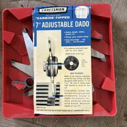 Adjustable Dado