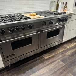 Viking 60inch Freestanding Professional Duel Range