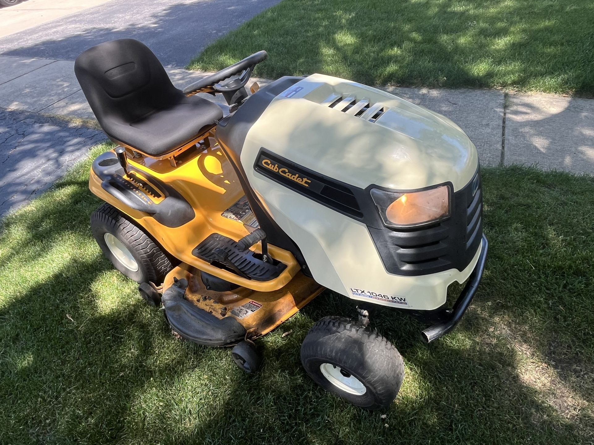 Mulching Riding Lawn Mower