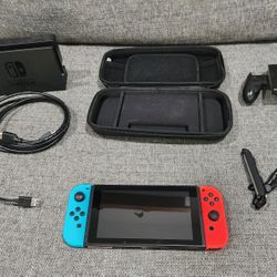 Nintendo Switch 128GB with Neon Blue/Red Joy-Con