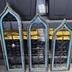 Indoor Outdoor Farm House Southwest Window Wall Art