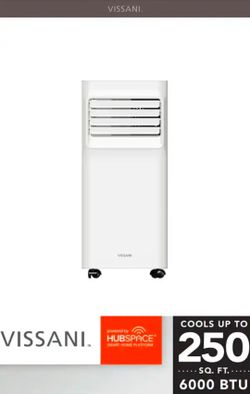 New in box  Vissani air conditioner 6000 BTU