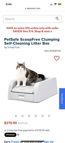 Pet safe Automatic Litter box 