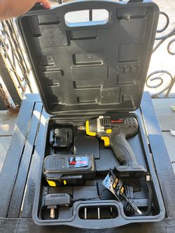 DuraMax Cordless Drill with Case and Accessories