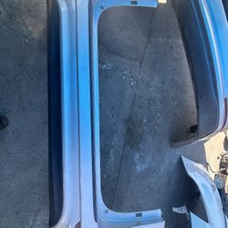 Kia Sedona 2015 Rear Bumper Assembly JC163, w/o stainless accent plate,w/o park assist, 2015 to 2018