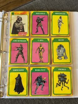 Star Wars 1980 Empire Strikes Back Picture Card Series 3 Complete Set (no stickers)