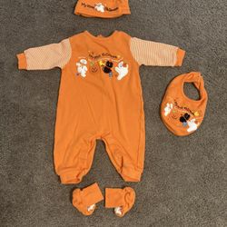 Baby’s First Halloween Set - Size 3-6 Months - Like New