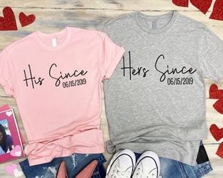 Valentine Couple Shirts $15 Each 