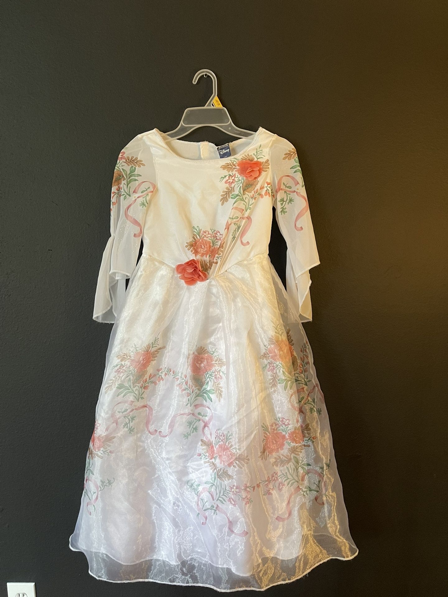 Disney Beauty and the Beast Rare Wedding Dress Size 8/10