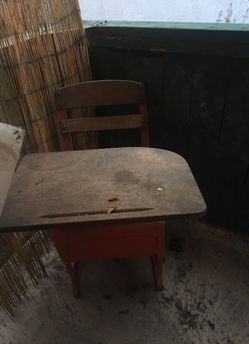 Vintage kids desk