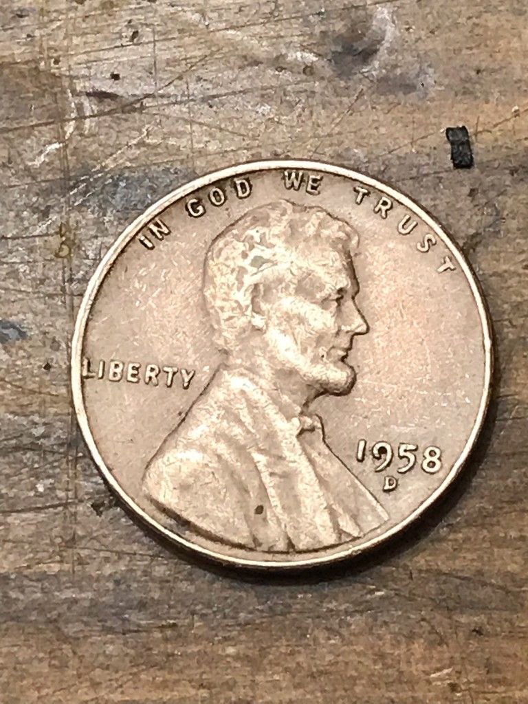 1958 D Lincoln Wheat Penny