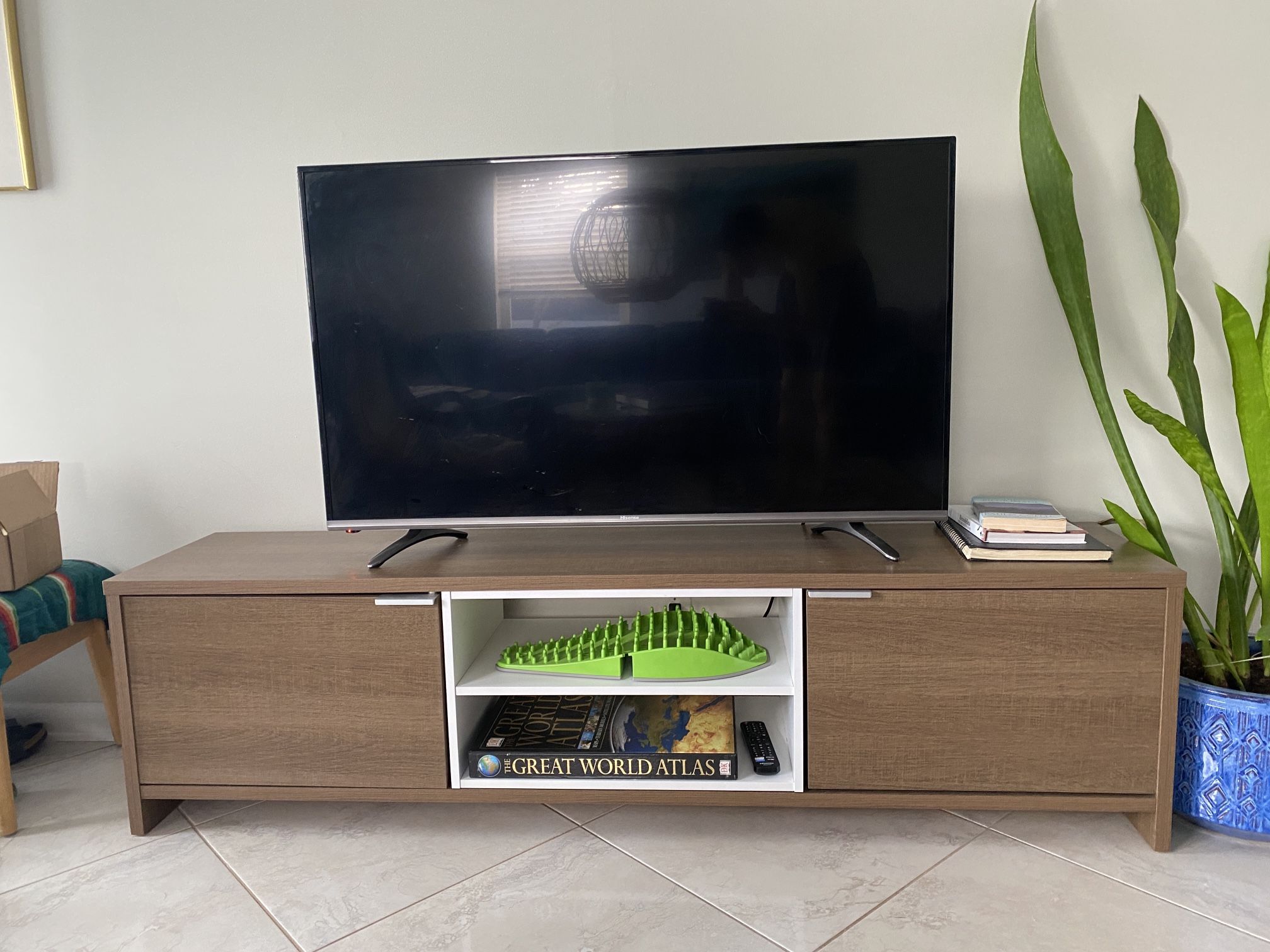 Modern Wood TV Stand