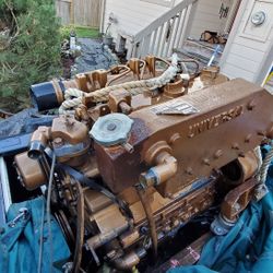 UNIVERSAL ATOMIC DIESEL MARINE 4cyl 30 hp Model 5432 