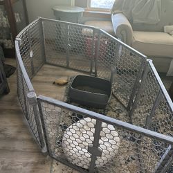 Large Pet adjustable Gate 