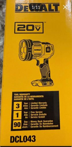 🔦💡🔆 20V MAX Cordless LED Jobsite Spotlight