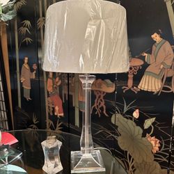 Vintage Lucite Lamp 