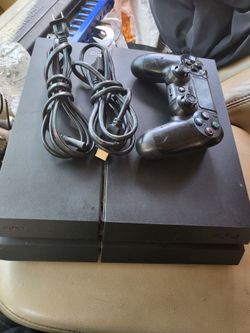 Playstation 4 system As Is missing buttons on front untested.
Comes with controller and cords.