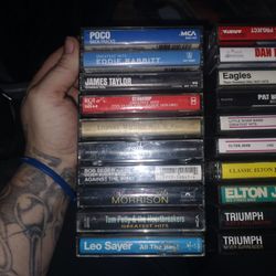 Vintage Cassette Tapes Old-school Rock