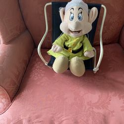 Walt Disney Snow White Plush Dopey Dwarf Toy Doll