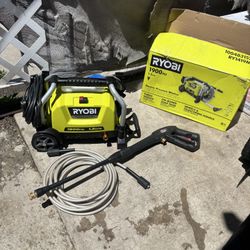 RYOBI 1900 PSI 1.2 GPM Cold Water Wheeled Corded Electric Pressure Washer