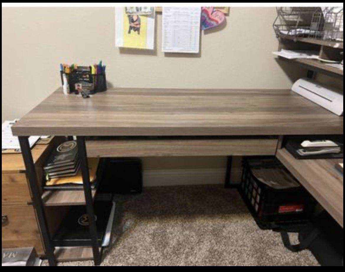 One Year Old Corner Desk As Good As New