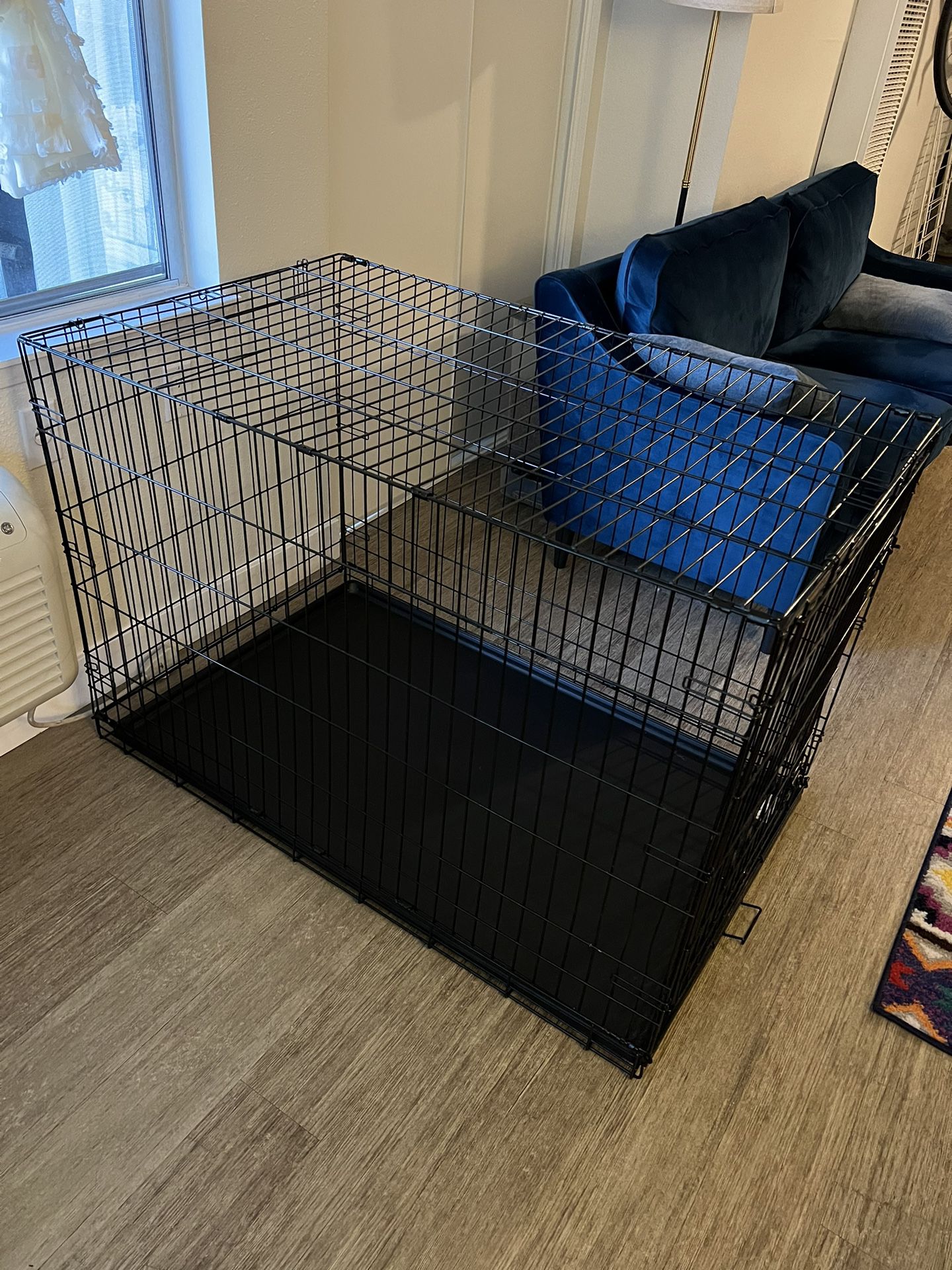 Large Dog Crate 48 Inches | Wireframe Pet Kennel