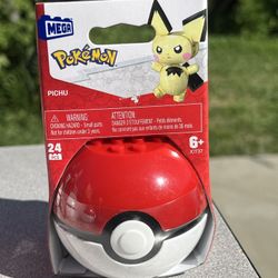 Mega Bloks MEGA Pokémon Pichu Building Toy Kits with Action Figure (24 Pieces)