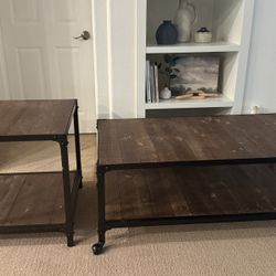 Coffee Table / Side Table Set - Living Spaces