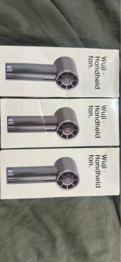 Wuji Handheld Fan – Lot of 3