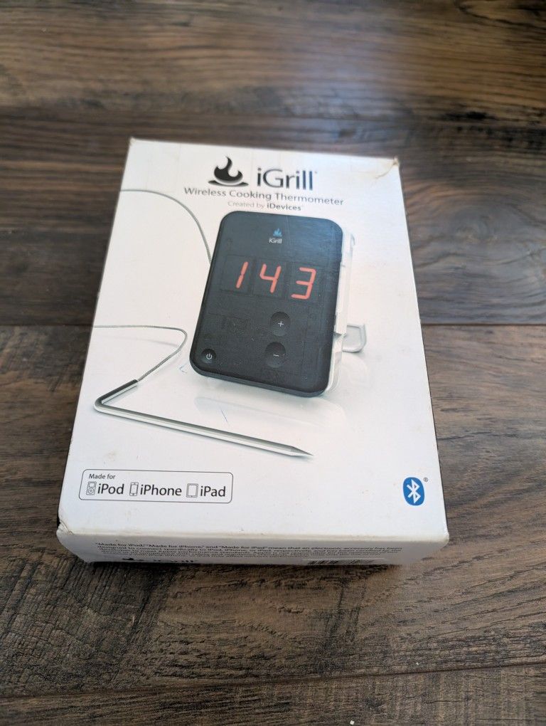 iGrill by iDevices Wireless Cooking Thermometer - iphone/ipad/ipod Bluetooth
