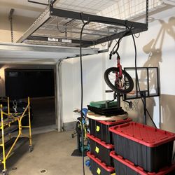 SafeRacks Overhead Garage Storage Rack $290 Each Installed 