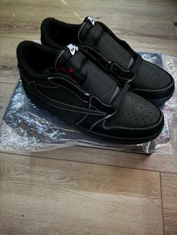 Jordan 1 Low Travis Scott Phantom Black