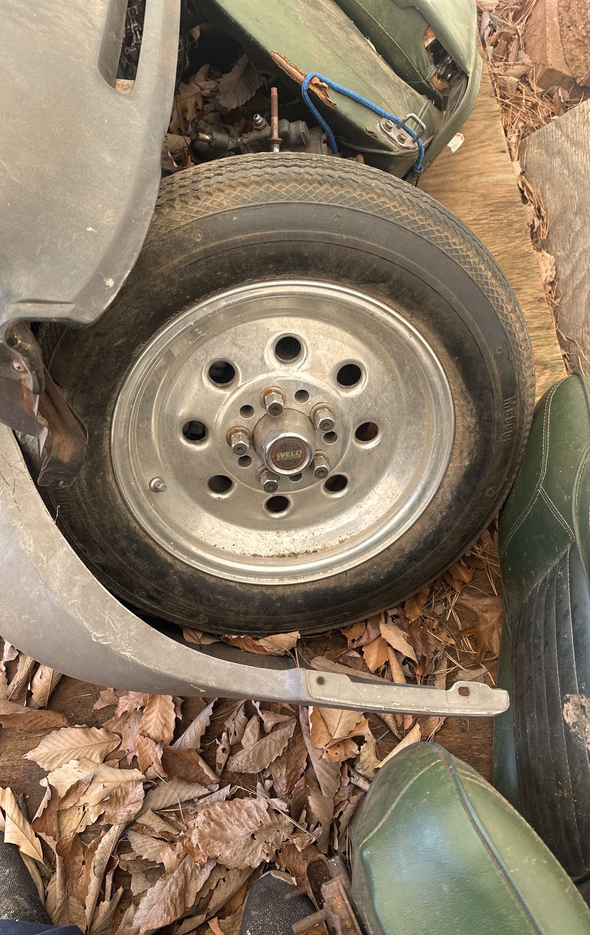 Set Of 4 Weld Racing Rims .