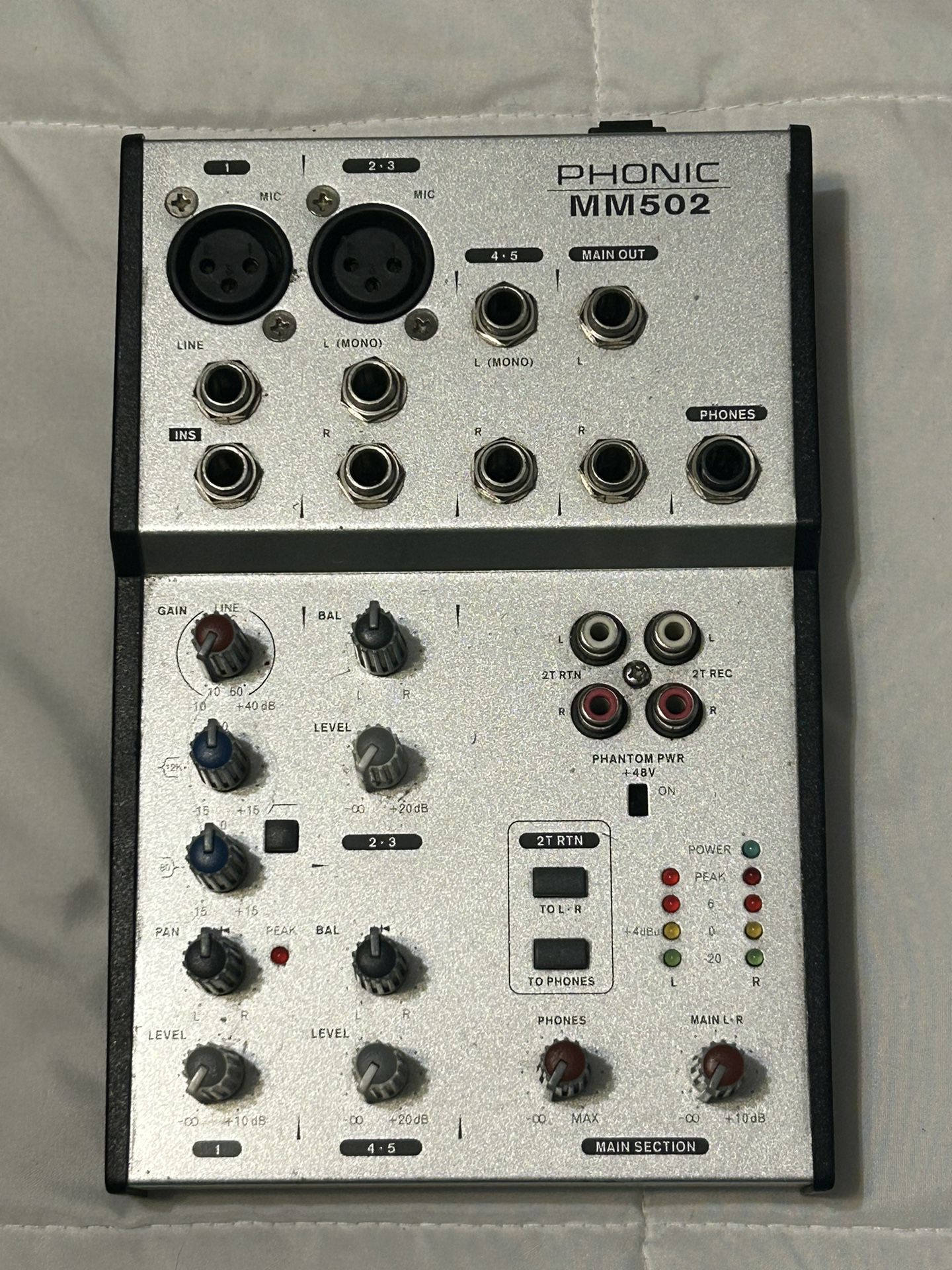 Phonic MM502 Mini Mixer