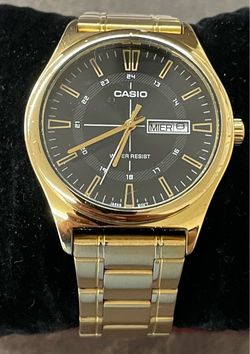 Casio MTP-V006G-1C Gold Tone Watch – For Sale