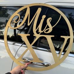 Mis 15 Wood Sign 