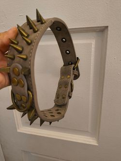 Adjustable Spiked collar medium to large dogs