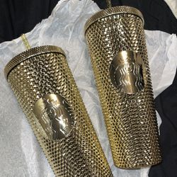 Starbucks Cup gold