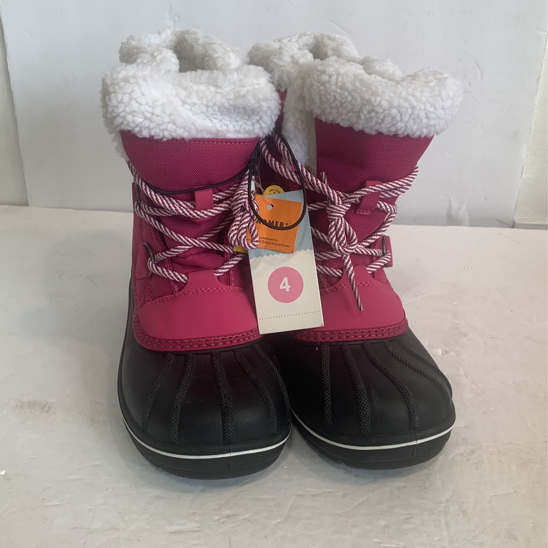 Cat&jack Winter Boots Size4 Teenage Brand New With Tags Target Brand Retail 34.99