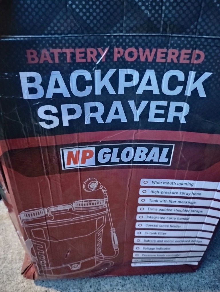Battery Powered Sprayer Np Global