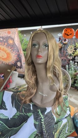 Long Blonde Brown Hair Wig