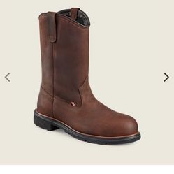 SIZE 7.5 RED WING  DINAFORCE WATERPROOF BRAND NEW BOOTS 