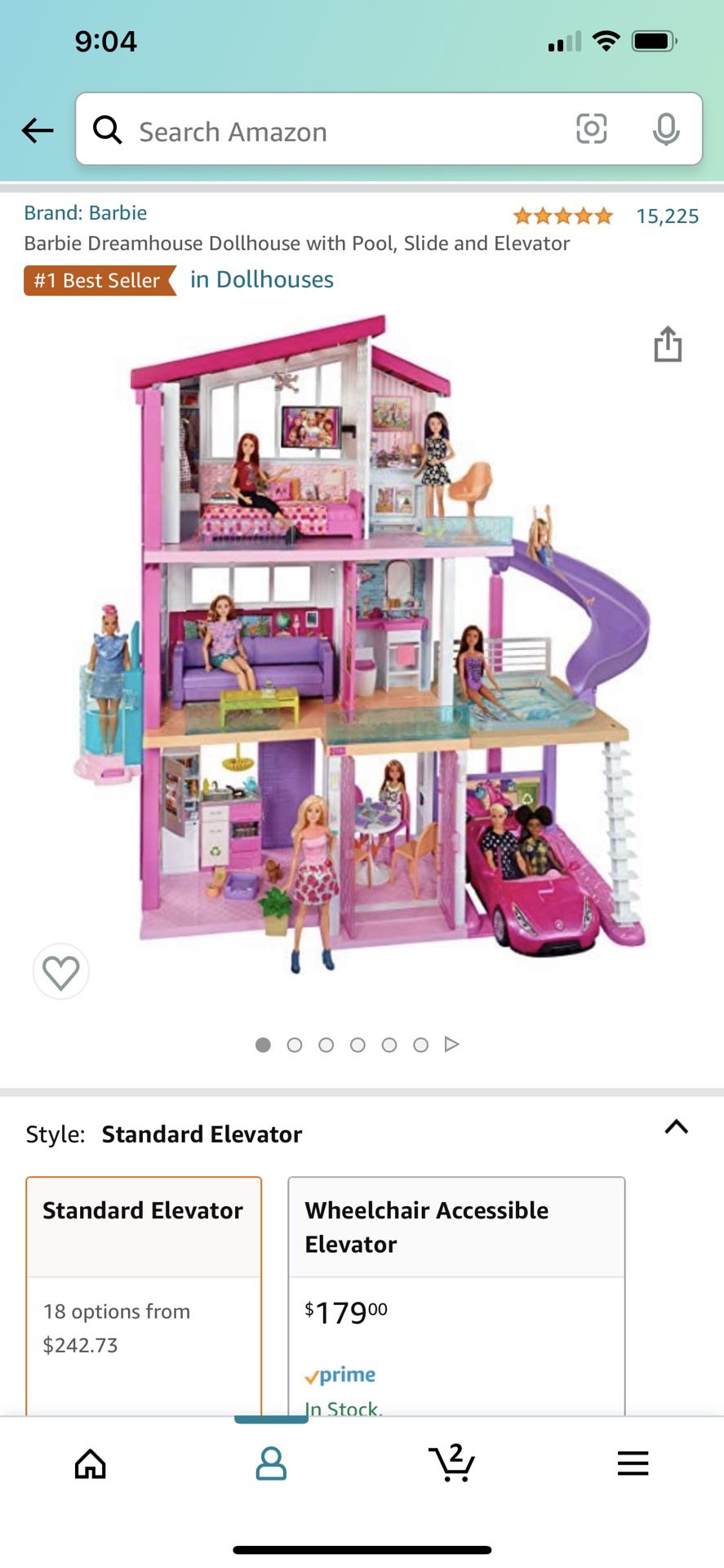 Barbie Dream House With Barbies And Stuff 