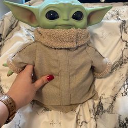 Baby Yoda Grogu Toy Stuffed Animal 