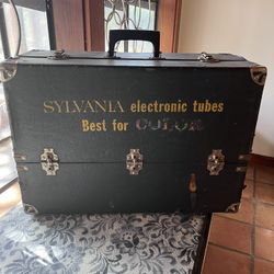 Large Sylvania Repairman’s Tube Box $65