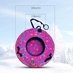 High Speed Tubes, Inflatable Snow Sled for Adults & Kids|