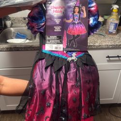 Unicorn Witch Coustume Size 6x